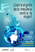 Ícono Afiche 3 cierra el grifo de violencia contra mujer 2018